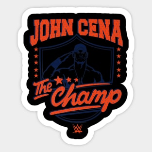 John Cena The Champ Solute Sticker